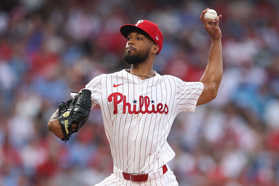 Jesús Luzardo pitching