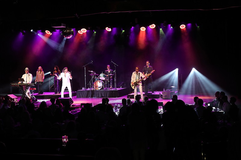 The New York Bee Gees take the stage in high-energy style at the Schultz-Hill Foundation’s Disco Ball.