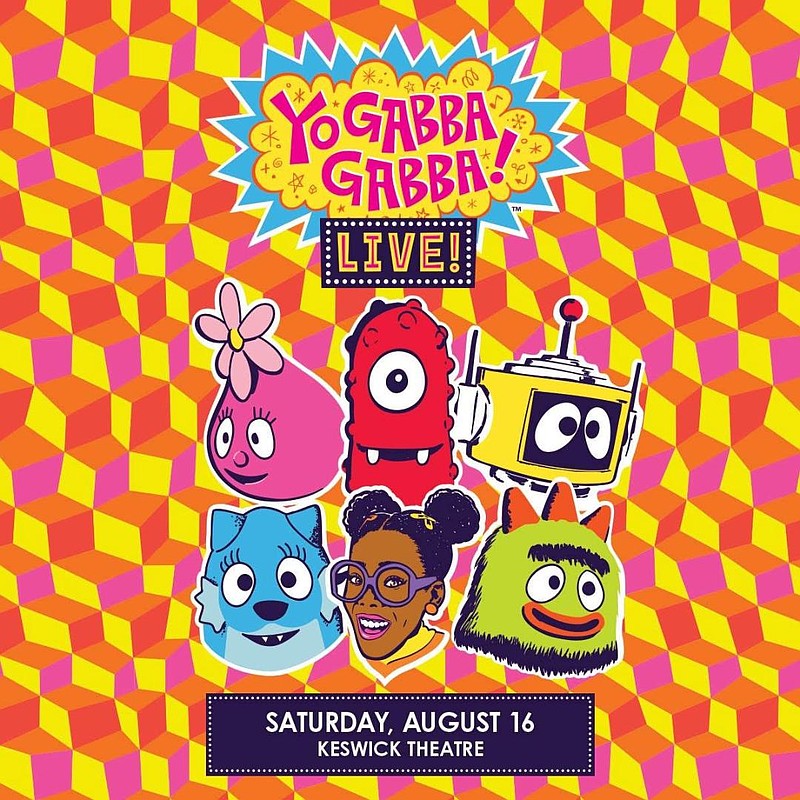 Bring the kids out for a fun adventure at Yo Gabba Gabba! Live! (Source: Keswick Theatre’s Facebook Page).
