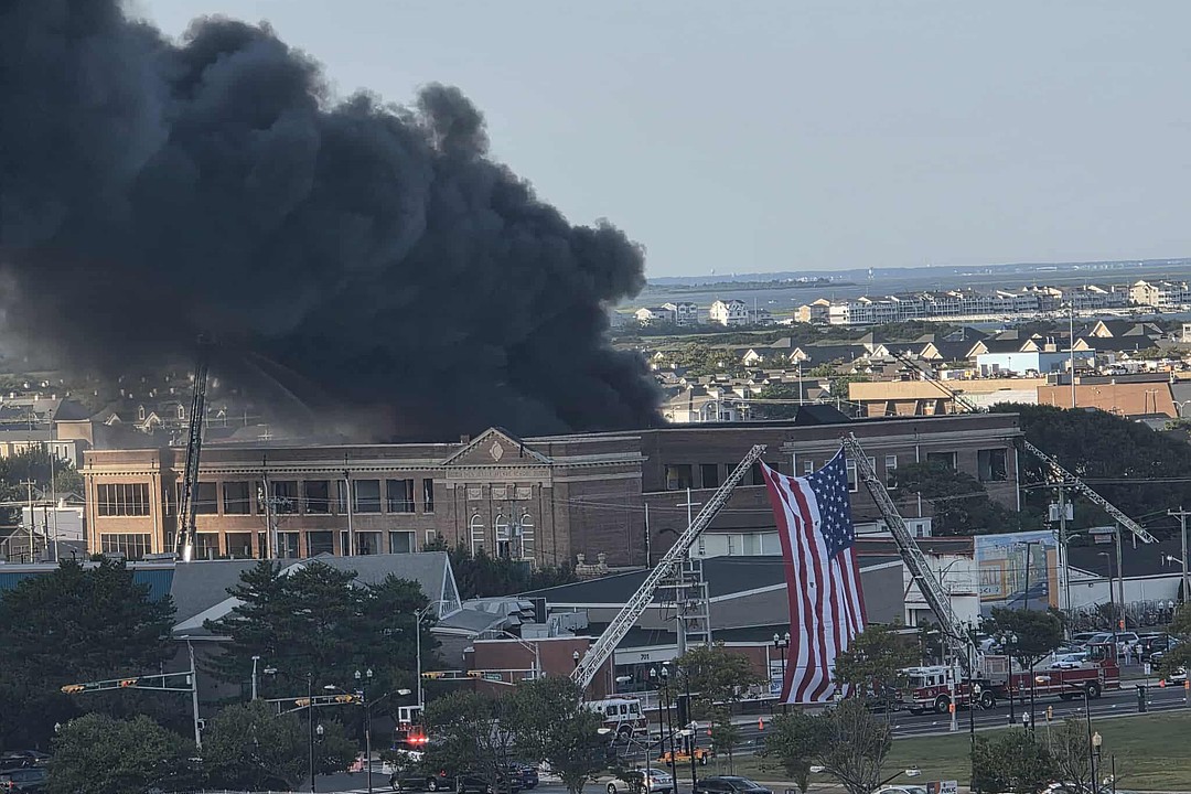 Fire at Atlantic City school preparing for demolition Breaking AC