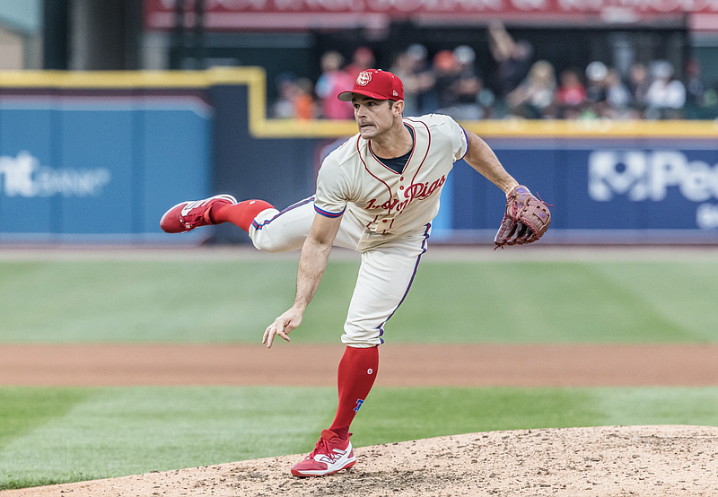 David Robertson is back with the Phillies after building up at Triple-A Lehigh Valley. (Cheryl Pursell)