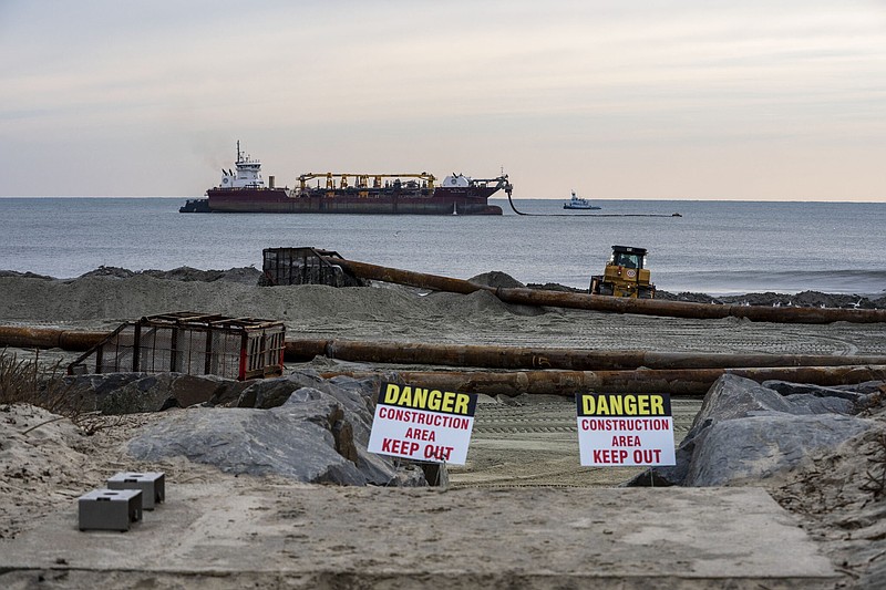 A proposed federal spending bill would dramatically reduce funding for Jersey Shore beach replenishment projects. (Daniella Heminghaus for New Jersey Monitor)