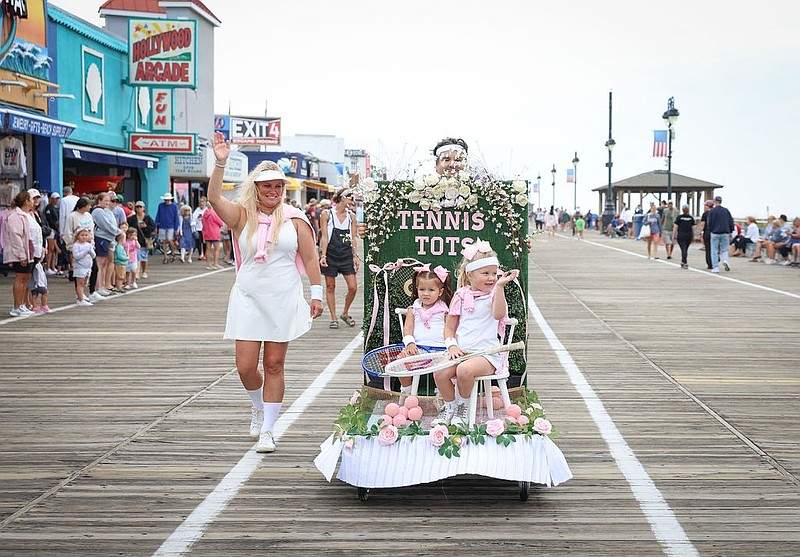 The Baby Parade features elaborately decorated floats and strollers. (Photo courtesy of Ocean City)