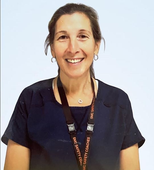 Health Unit Coordinator Veronica Mancuso is the August "Guardian Angel of the Month."