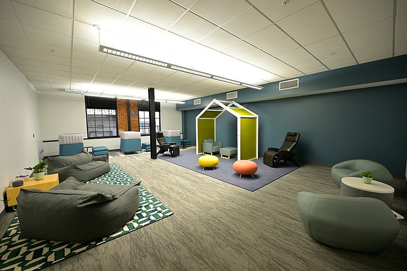 A sensory room at Montgomery County Community College. (Credit: Montgomery County Community College).