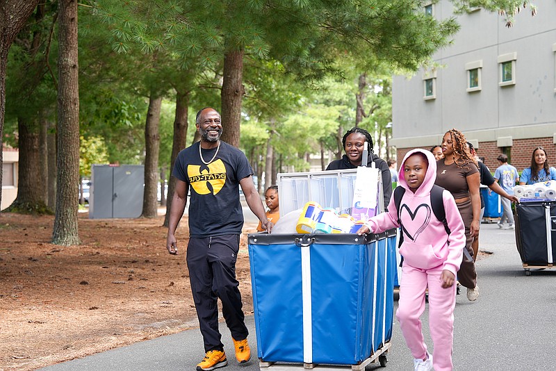 Stockton move-in day