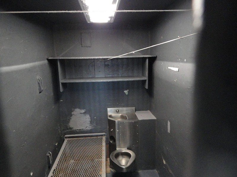 Some wings in the oldest portions of the New Jersey State Prison in Trenton date back nearly 200 years. The smallest cells, like the one pictured, measure four by seven feet. (Photos courtesy of New Jersey Office of the Corrections Ombudsperson)