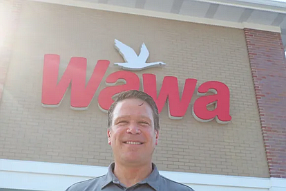 Wawa President Brian Schaller recently. (Credit: Tom Sofield/LevittownNow.com)