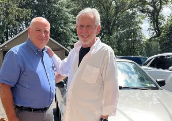 Gene and Joe from Wheelz2Work. (Credit: Bucks County Opportunity Council)