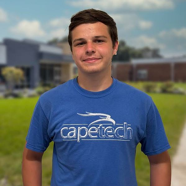 Cape Tech student Anthony Henrich