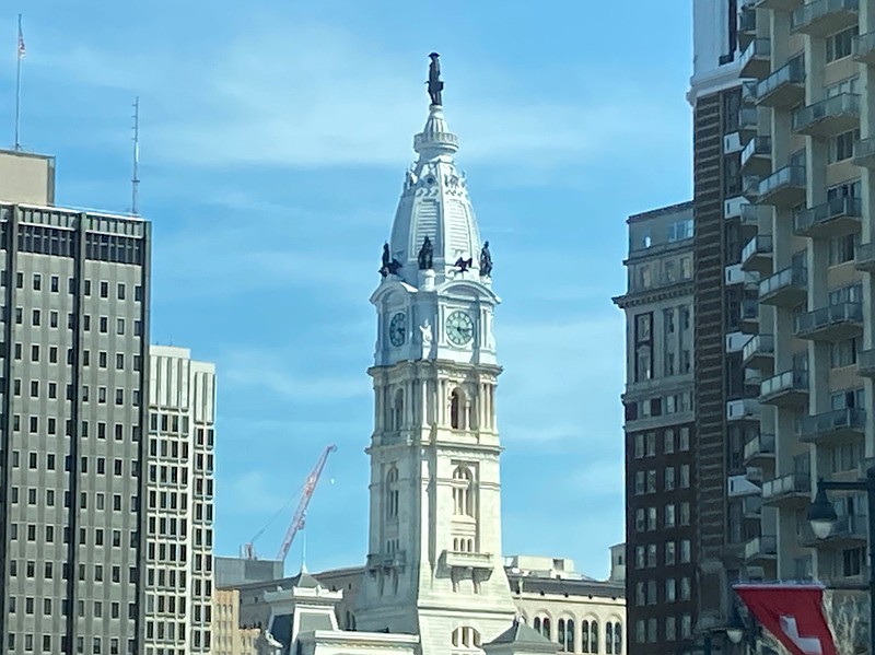 Philadelphia police reported looting incidents that led to street closings in Center City on the night of Sept. 26, 2023.