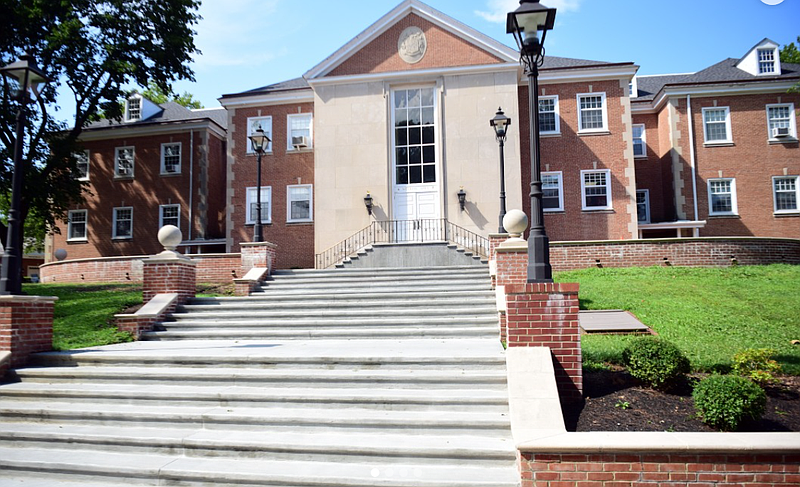 Mellon Hall on the campus of Valley Forge Military Academy which will close at the end of the school year. (Credit: @VFMacademy on Instagram)