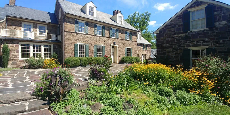 The historic Pearl S. Buck house in Hilltown, Bucks County. (Credit: Pearl S. Buck International)