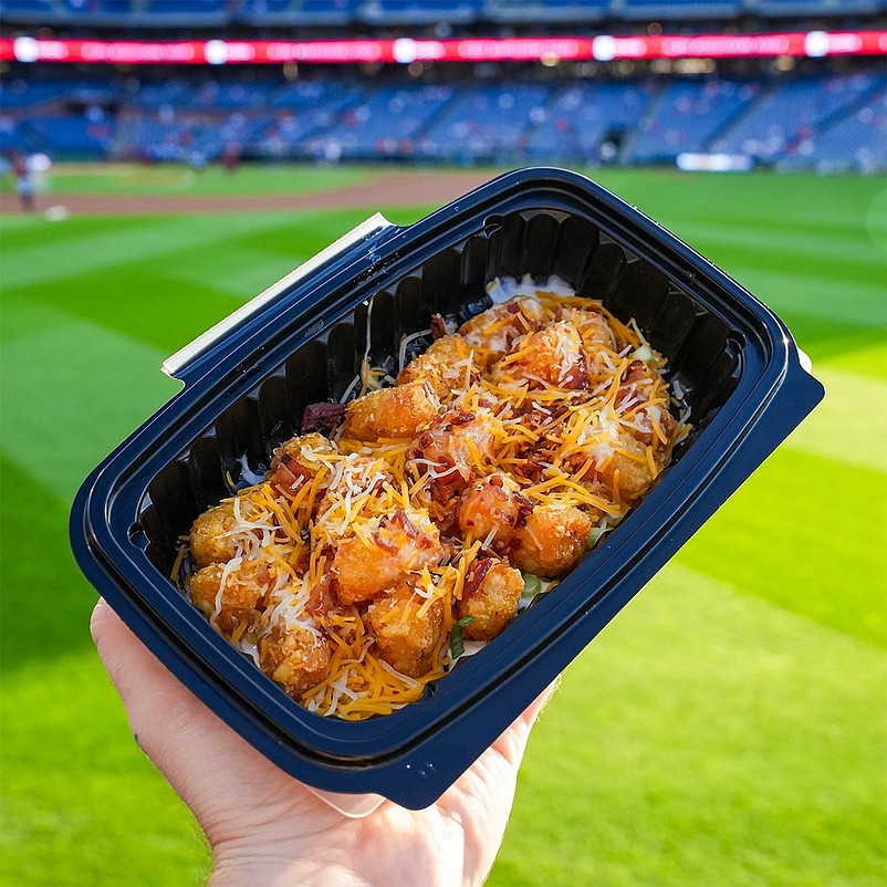 Citizens Bank Park will be selling "Bader Tots" throughout the rest of the 2025 season. (Credit: @MLB on X)