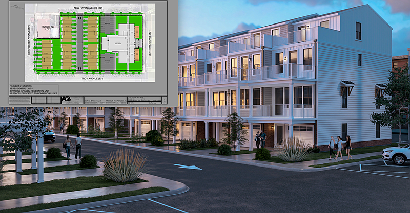 Ventnor Professional Campus redevelopment rendering