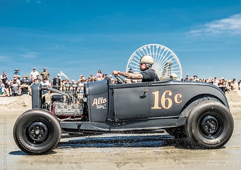 The popular event pays tribute to a style of racing that evokes a bygone era. (Photo courtesy of the Greater Wildwoods Tourism Improvement and Development Authority)