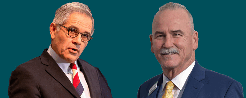 Larry Krasner and Pat Dugan