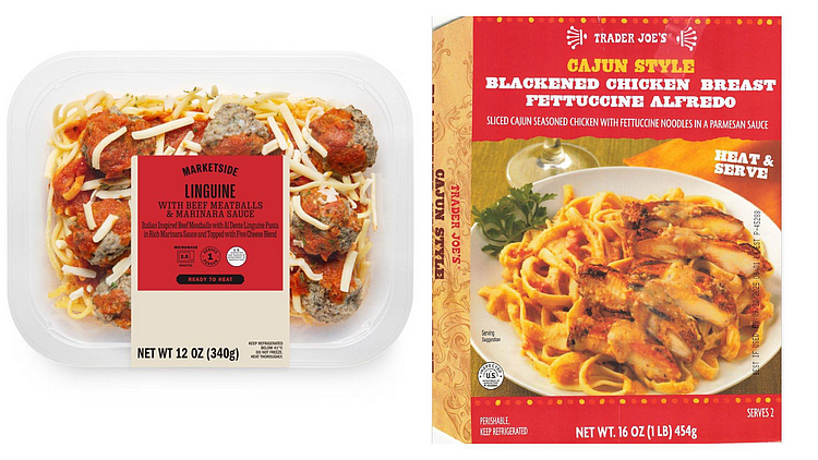 Pre-cooked pasta meals sold at Walmart and Trader Joe's may be contaminated with listeria. (Credit: USDA)