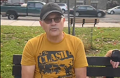 Larry Krasner in a Surge Philly video.
