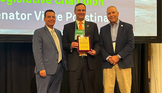 NJ Sen. Vince Polistina receives the ACCSES Legislator of the Year award
