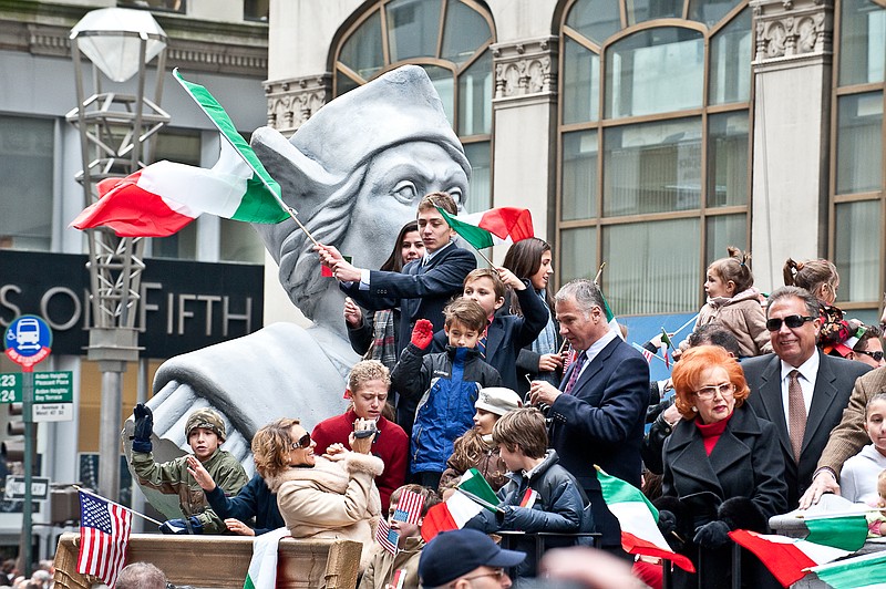 Columbus Day in New York City, 2009.