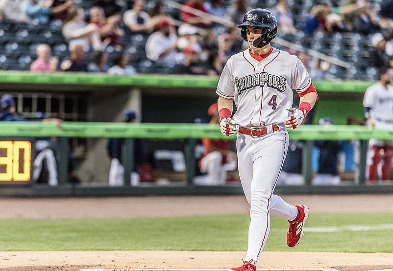 Aidan Miller is one of the top Phillies prospects. (Cheryl Pursell)