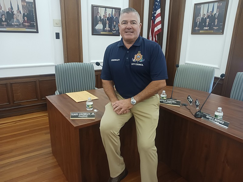 City Council President Terry Crowley Jr. represents Ocean City's First Ward.