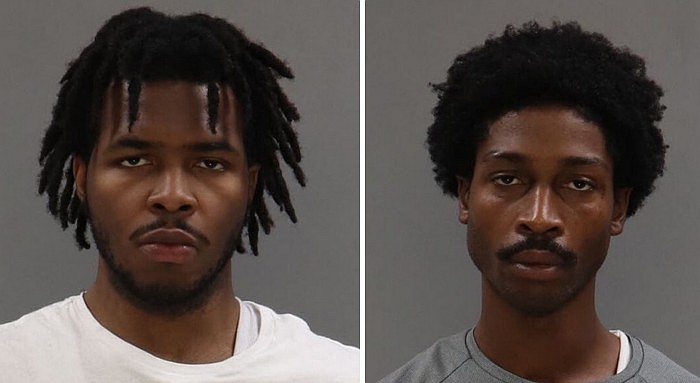 Hudahaifa Yasir Muhammad, left, and Ubaidulla Muhammad, of Philadelphia (Credit: Central Bucks Regional Police)