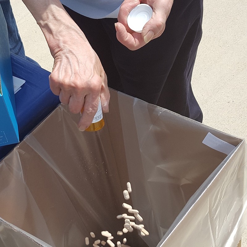 Unwanted prescription drugs may be dropped off at the lobby of City Hall in Sea Isle City. (Photo courtesy of the Drug Enforcement Administration)