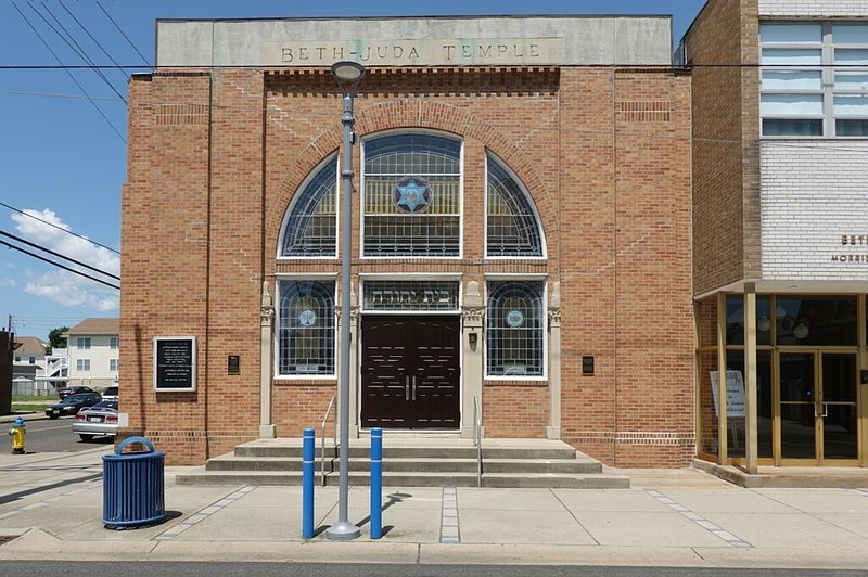 Beth Judah Temple is located at 3912 Pacific Ave. in Wildwood. (Photo courtesy of N.J. Department of Environmental Protection)