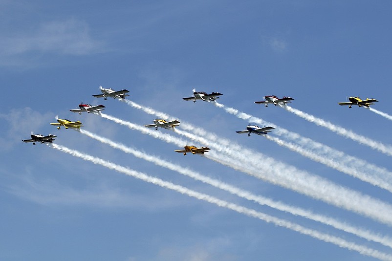 The airshow features precision flying by an array of top-notch performers. (Photo courtesy of Greater Wildwoods Tourism Improvement and Development Authority)