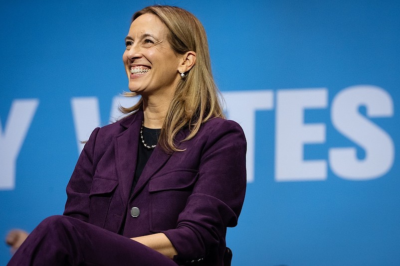 Gov.-elect Mikie Sherrill (Photo by Reena Rose Sibayan for New Jersey Monitor)