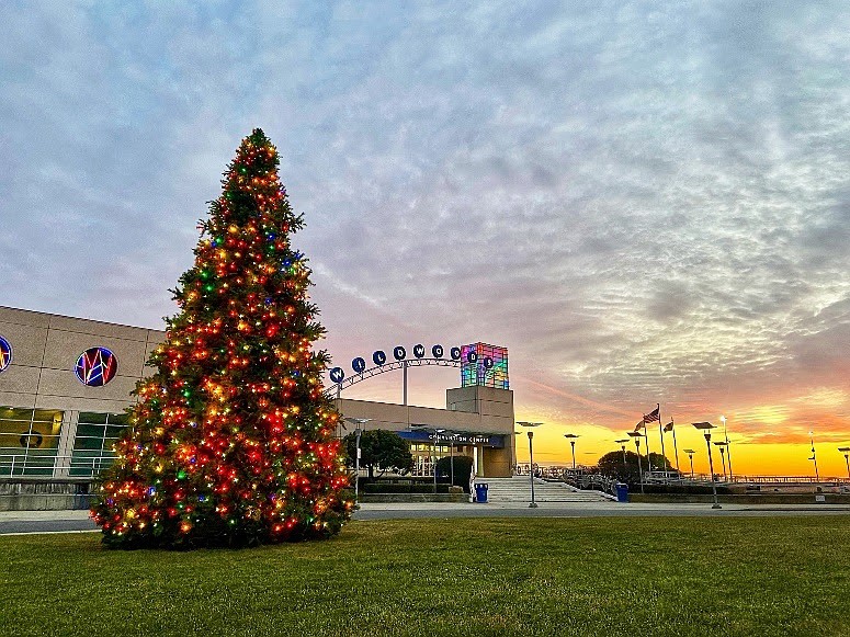 The Wildwoods Convention Center will be the setting for one of the tree lighting ceremonies. (Photo courtesy of Greater Wildwoods Tourism and Improvement Authority)