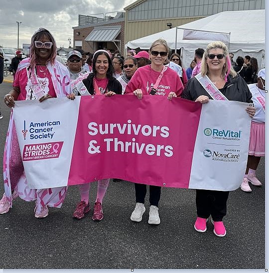 The Making Strides Against Breast Cancer event marked its 18th year in Ocean City. (Photo courtesy of American Cancer Society)