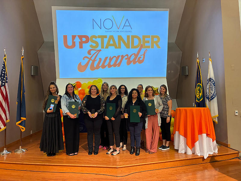 NOVA presented its 2nd Annual Upstander Awards on October 23 at the Newtown Campus of Bucks County Community College (Credit: NOVA)