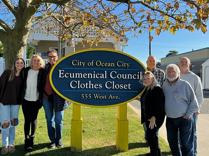 Clothing donations will be distributed by the Ocean City Ecumenical Council Clothes Closet. (Photo courtesy of Ocean City Board of Realtors)