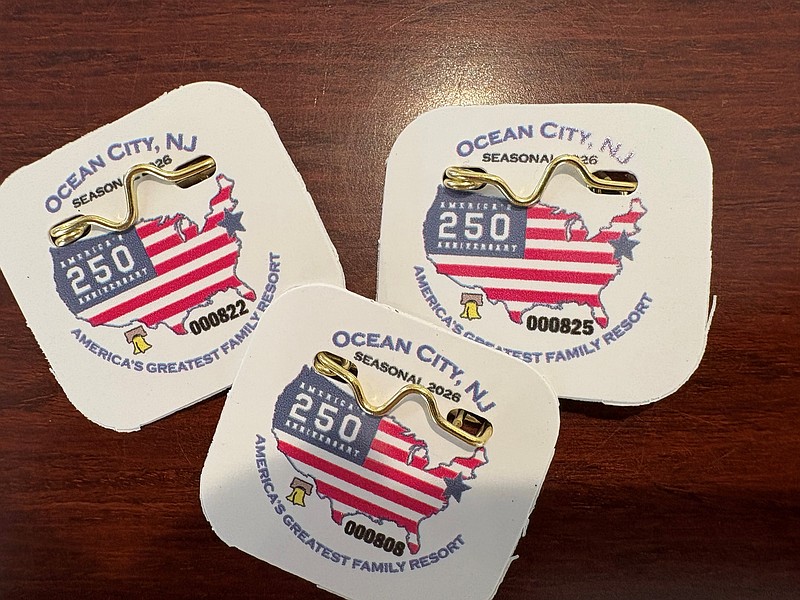 2026 Ocean City beach tags (Courtesy of Ocean City)