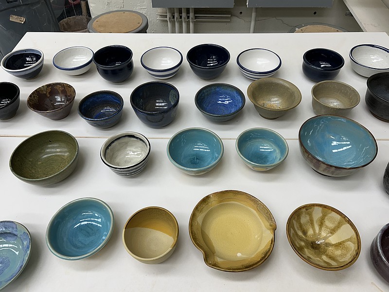 Montgomery County Community College will host an Empty Bowls fundraiser in the
Hospitality Institute on the Blue Bell Campus to raise awareness of food insecurity. Attendees will receive a handcrafted bowl and freshly prepared soup. Photo by Eric Devlin