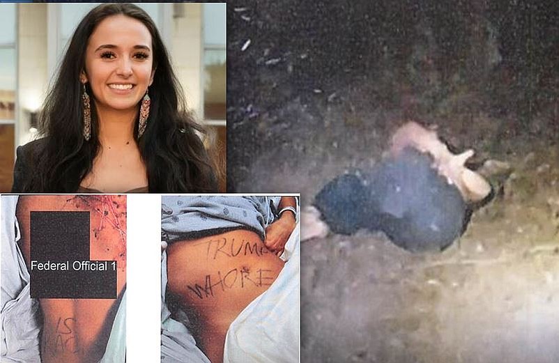 Natalie Greene is accused of staging the scene in Egg Harbor Township and having writing and cuts put into her body.