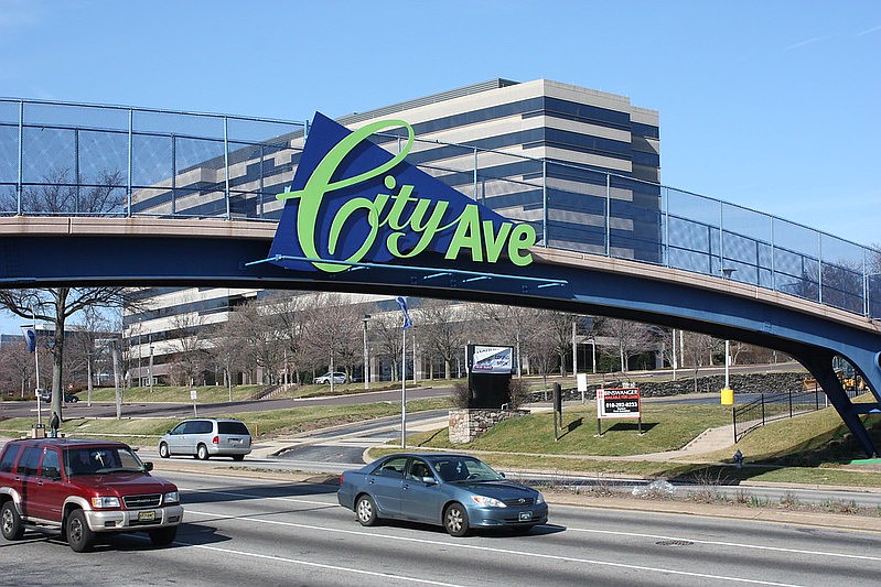 City Avenue in Bala Cynwyd, Lower Merion Township (Image courtesy of the Montgomery County Planning Commission)