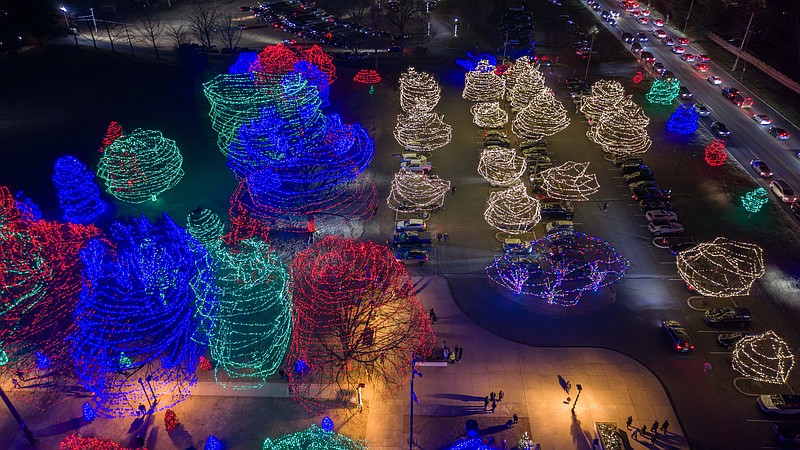 Rose Tree Park in Media plays home to the Festival of Lights through Jan. 4.
