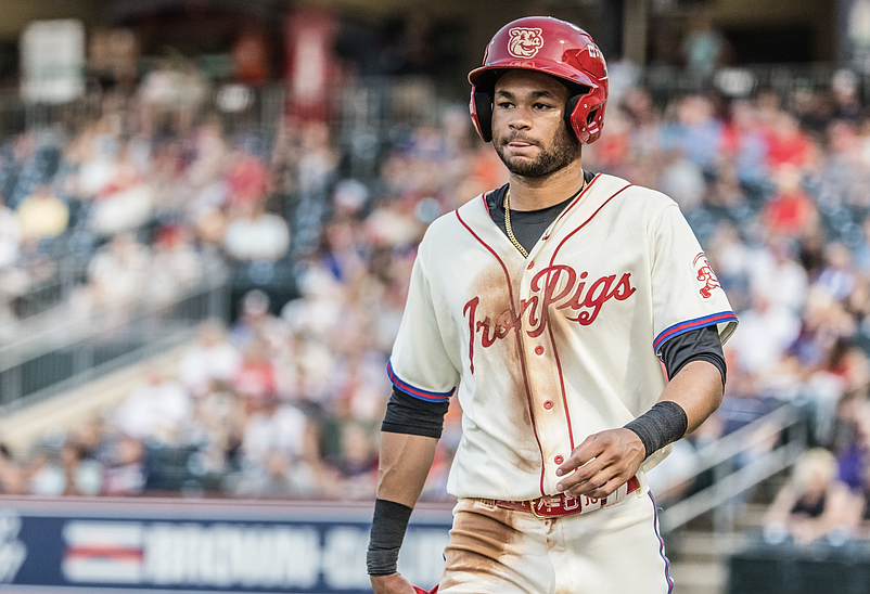 Justin Crawford is one of the top prospects in the Phillies system. (Cheryl Pursell)