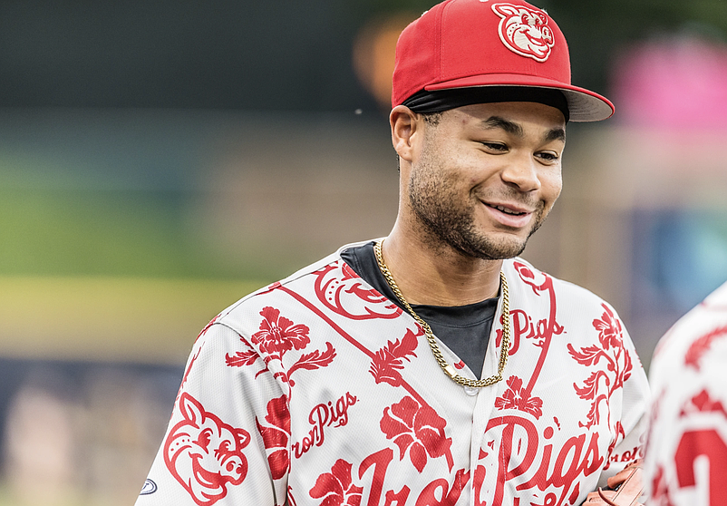 Justin Crawford is one of the top prospects in the Phillies organization. (Cheryl Pursell)