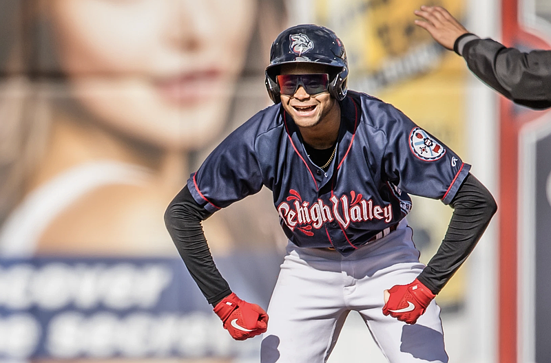 Justin Crawford is one of the top prospects in the Phillies organization. (Cheryl Pursell)