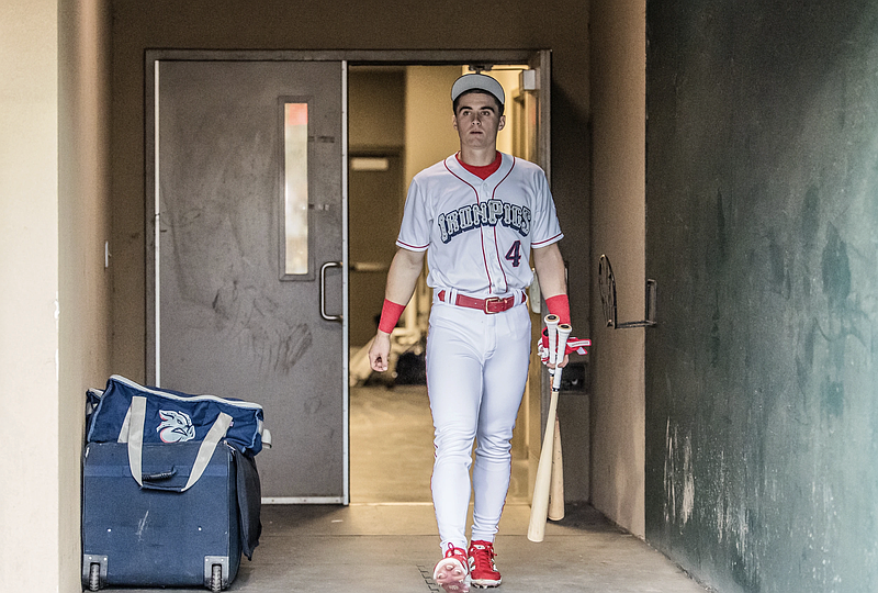 Aidan Miller is one of the top prospects in the Phillies organization. (Cheryl Pursell)