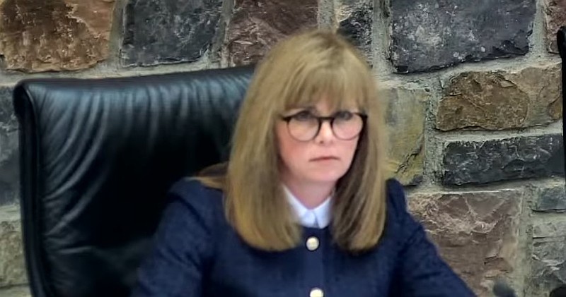 Montgomery Township Chair Tanya Bamford (Credit: Montgomery Township video screenshot)