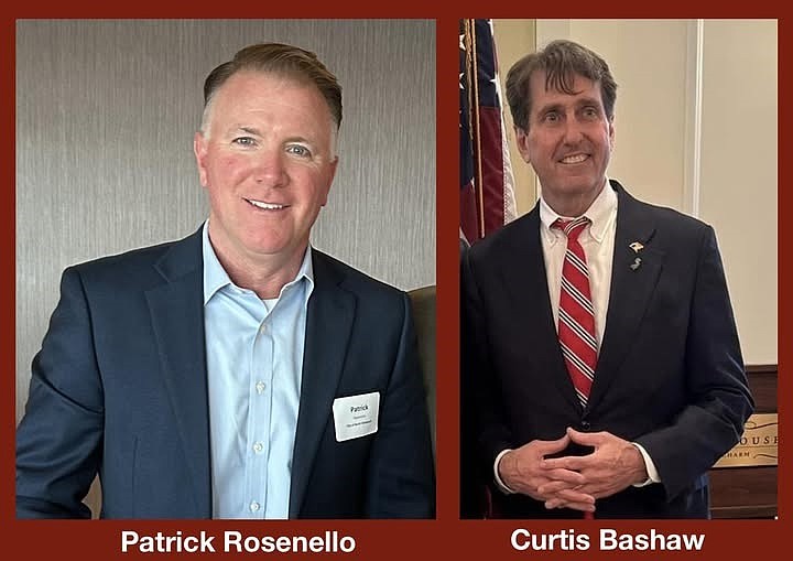 Cape May County Board of Commissioners Republican candidates Patrick Rosenello and Curtis Bashaw (Courtesy of CapeGOP)