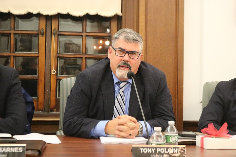 Councilman Tony Polcini will decide whether to run for a second term.