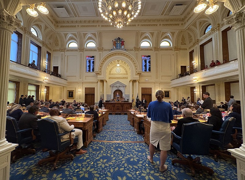 Annual pay for the state’s 120 part-time legislators will jump 67% from $49,000 to $82,000, their first pay raise in two decades. (Photo by Dana DiFilippo/New Jersey Monitor)