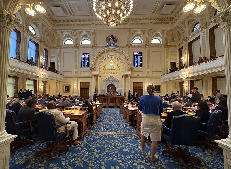 Annual pay for the state’s 120 part-time legislators will jump 67% from $49,000 to $82,000, their first pay raise in two decades. (Photo by Dana DiFilippo/New Jersey Monitor)
